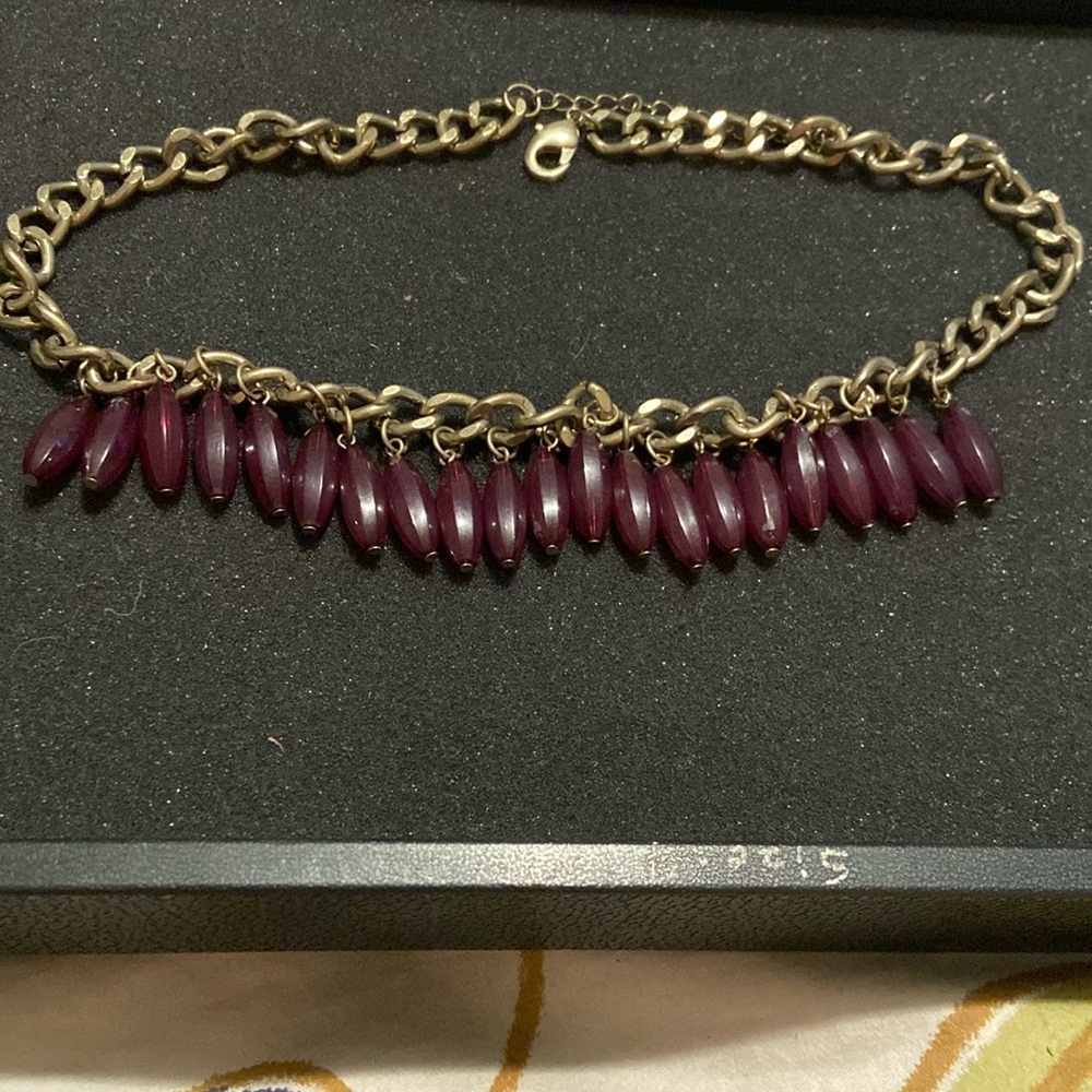 Beautiful gold necklace with extension chain